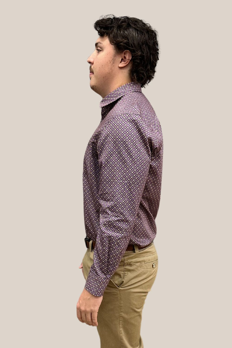 Mendoral Design Regular Fit Long Sleeve Fashion Shirt