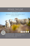 Renee Taylor Australian Pure Merino Wool Quilt 350GSM- Single