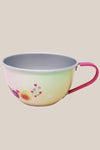 Pink Poppy Rainbow Butterfly Tea Set In Basket
