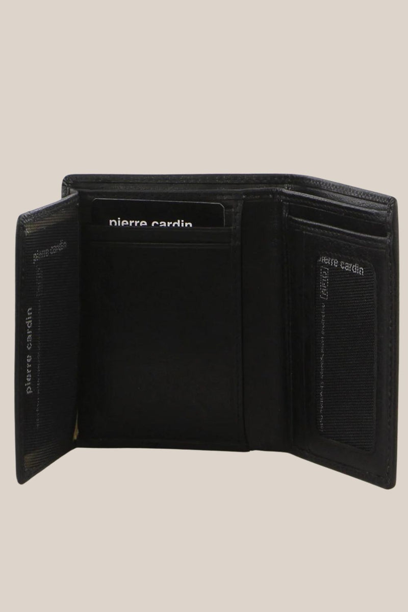 Pierre Cardin Leather Mens Tri-Fold Wallet