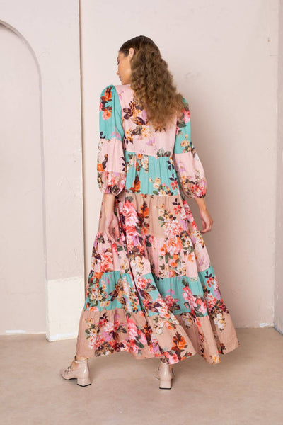 Kachel Adele Maxi Kimono Dress