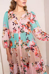 Kachel Adele Maxi Kimono Dress