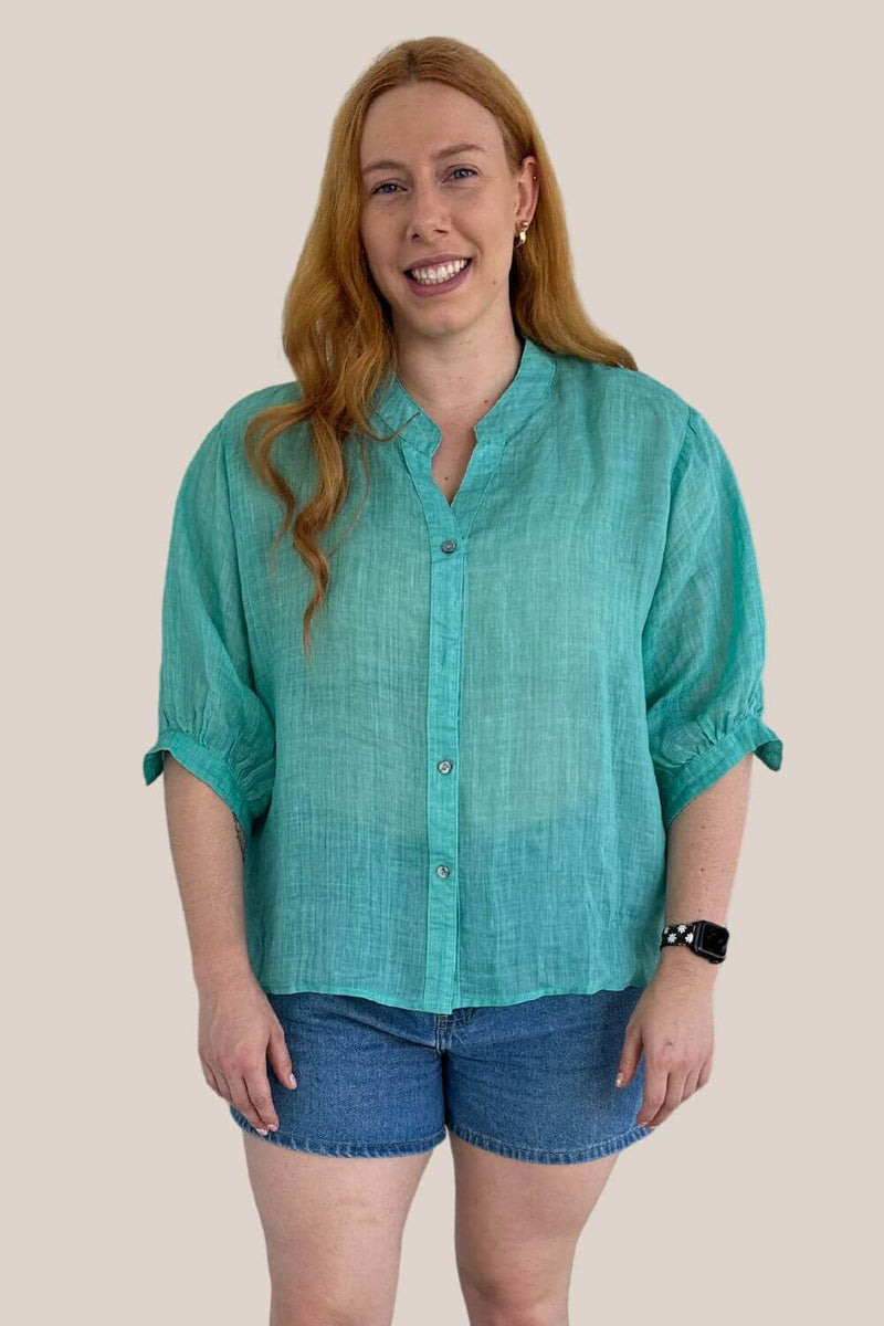 Worthier Aurora Linen Button Shirt