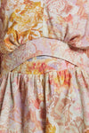Amalie The Label Movida Linen Blend Balloon Sleeve Mini Dress