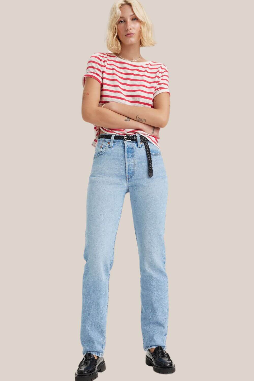 Levi Womens 501 Original Jeans