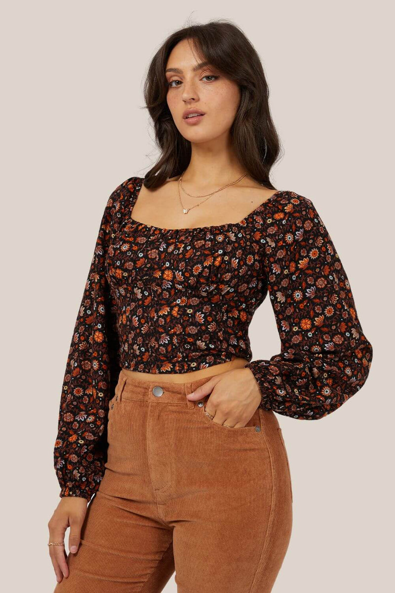 All About Eve Luna Floral Top