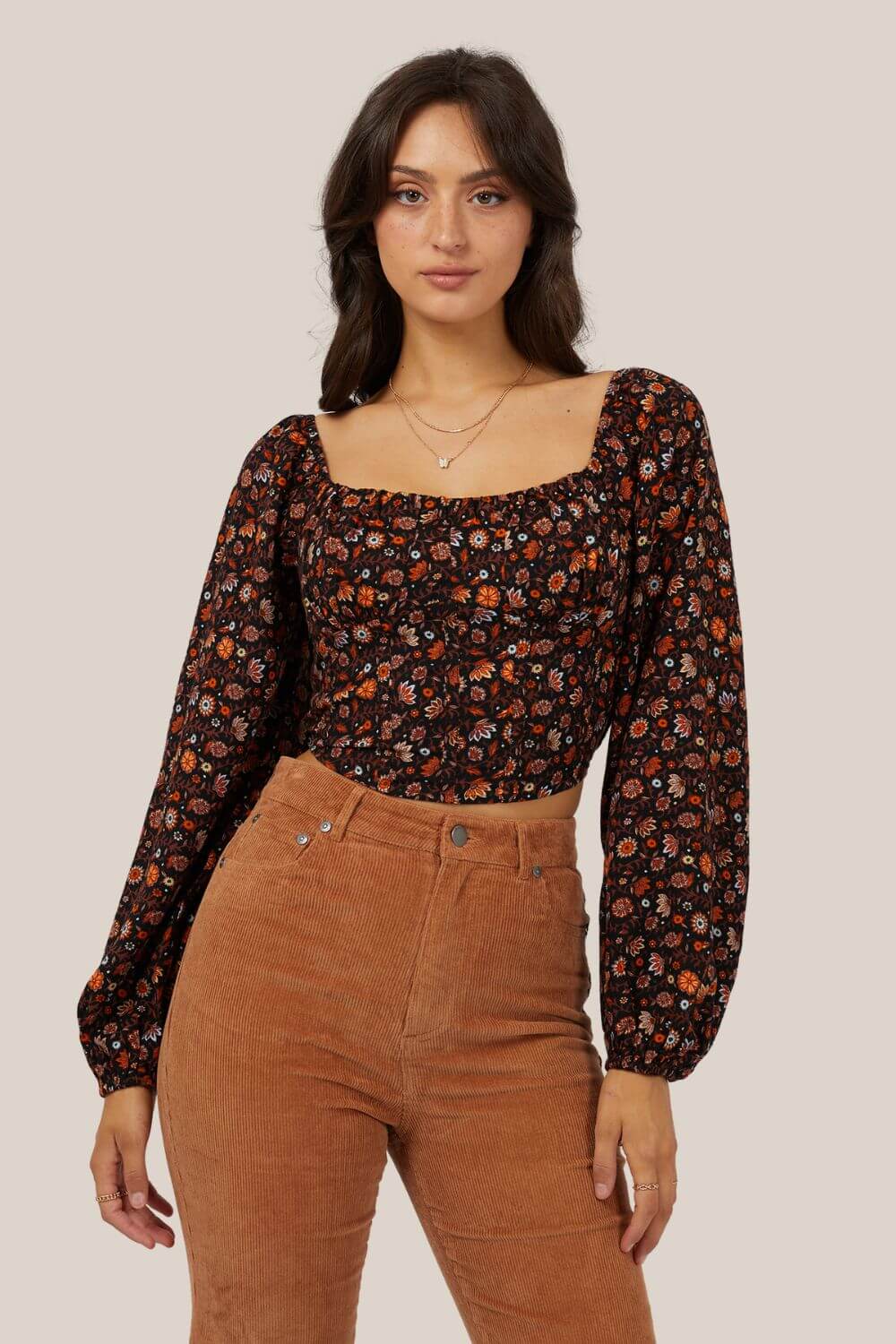 All About Eve Luna Floral Top