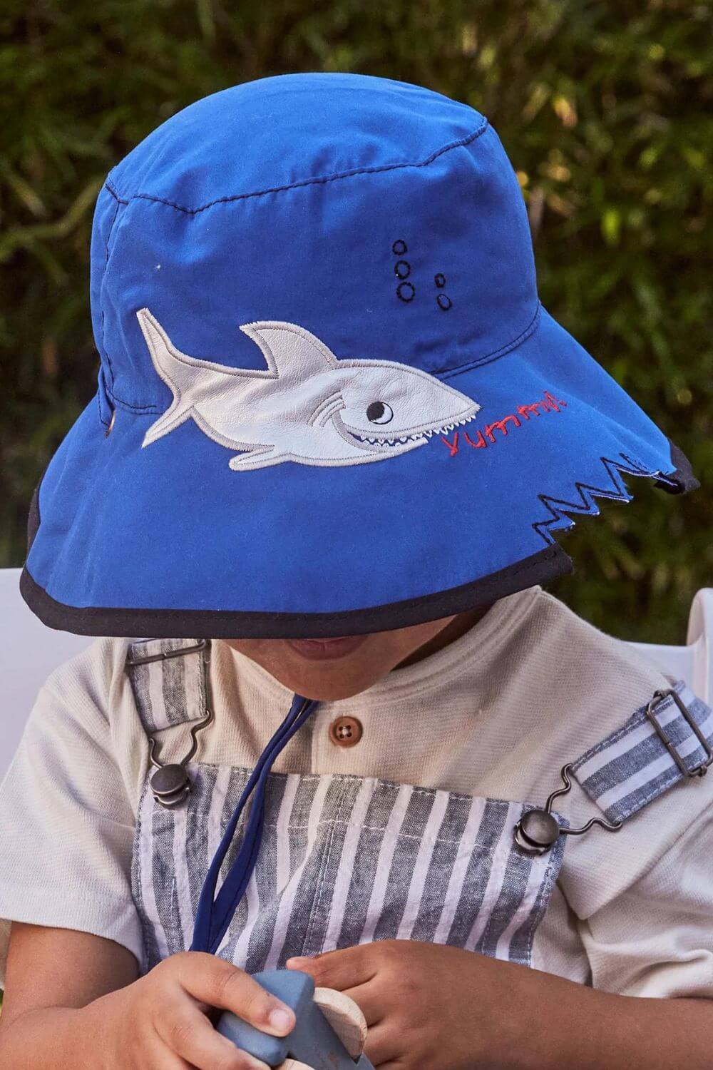 Cancer Council Awesome Shark Wide Brim Bucket Hat