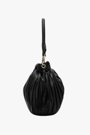Black Caviar Rosetta Shoulder/Crossbody Bag