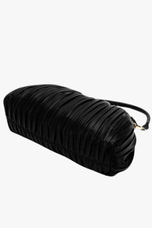 Black Caviar Rosetta Shoulder/Crossbody Bag