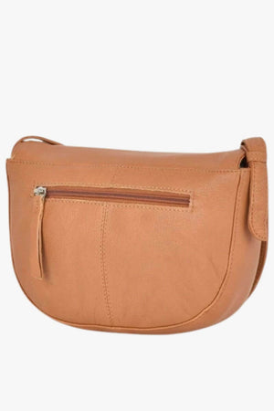 Gabee Louise Leather Flapover Bag