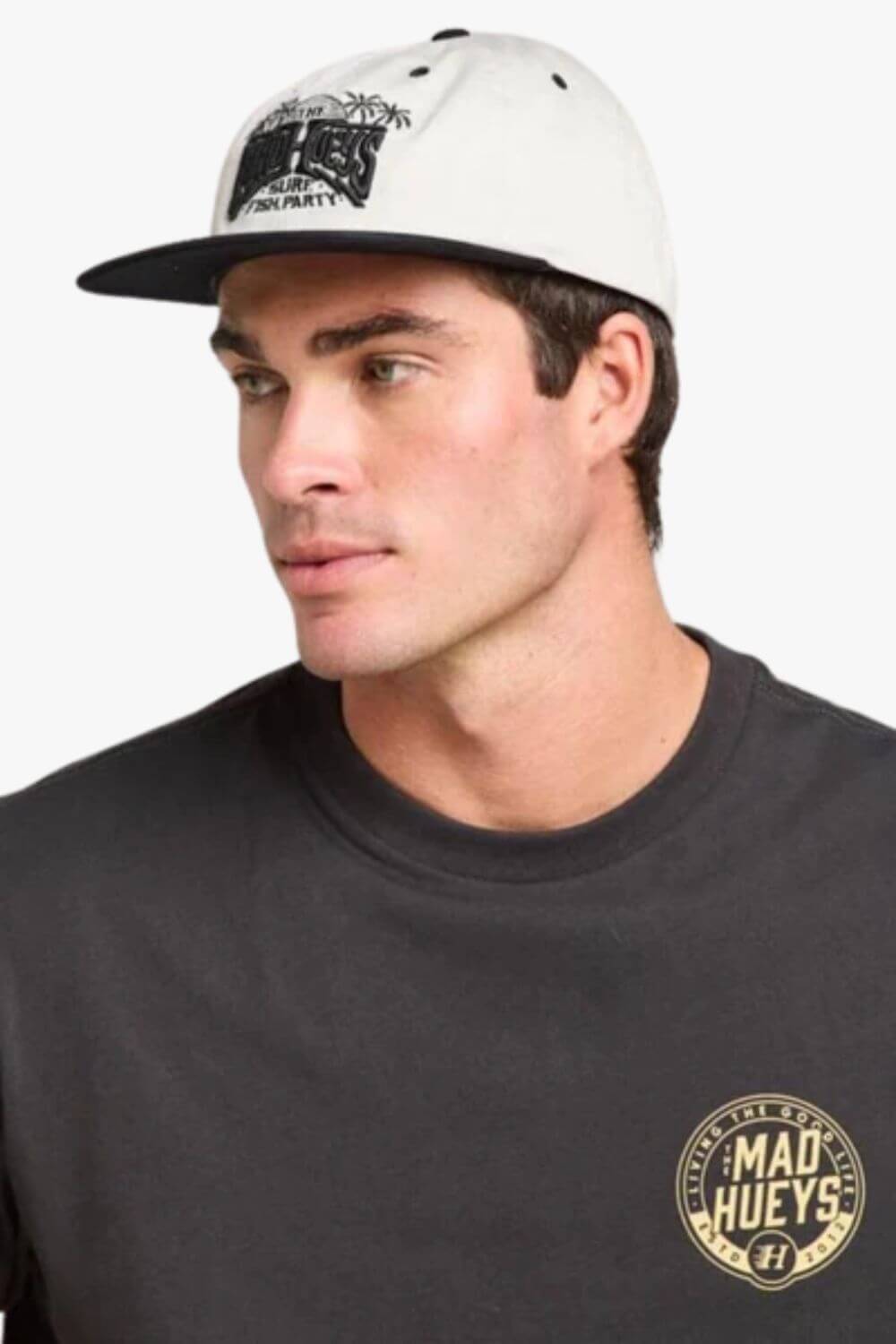 The Mad Hueys Palm Pardise Unstructured Cap