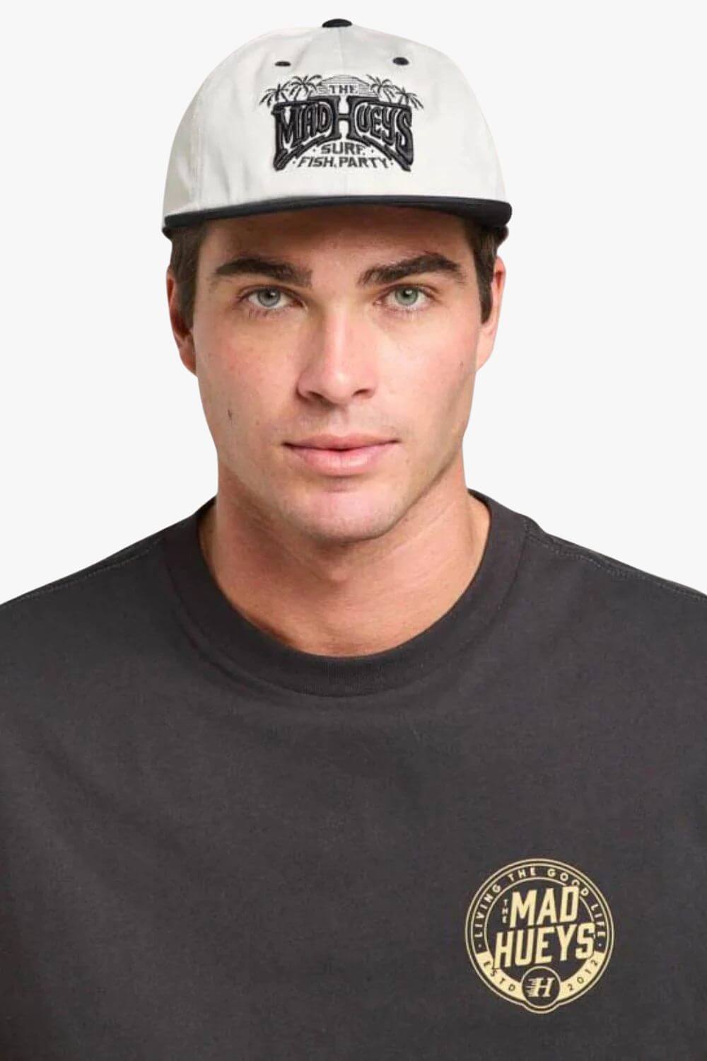 The Mad Hueys Palm Pardise Unstructured Cap