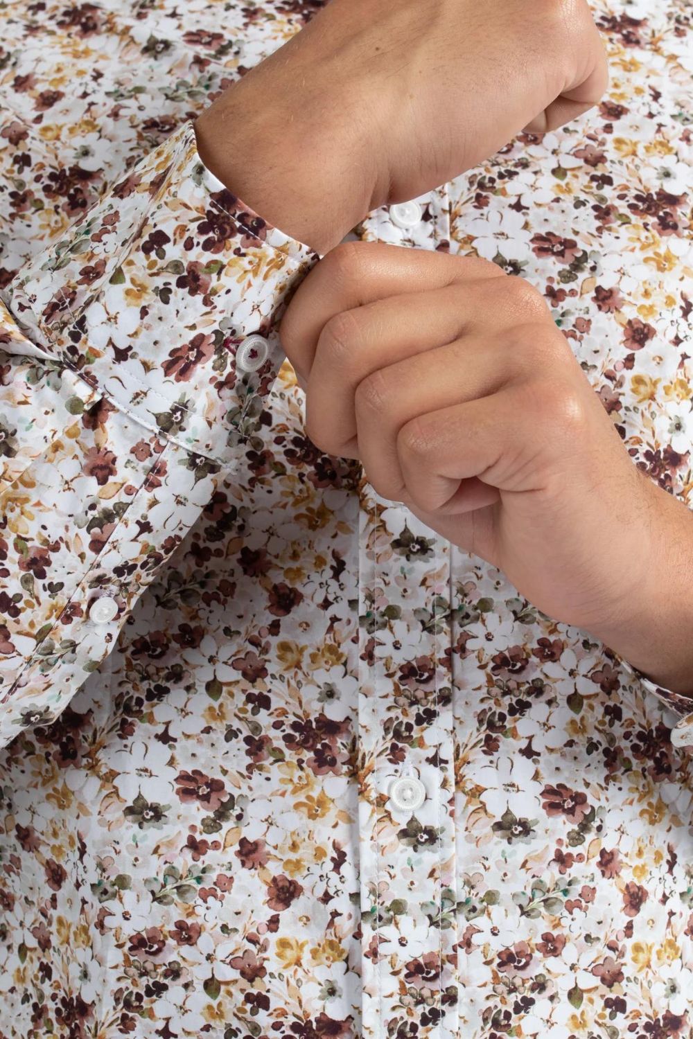 James Haper Floral Fusion Long Sleeve Shirt