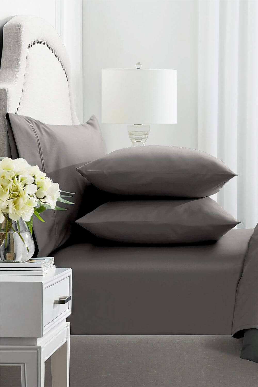 Renee Taylor 1000 TC Premium Egyptian Cotton Sheet Set - Queen