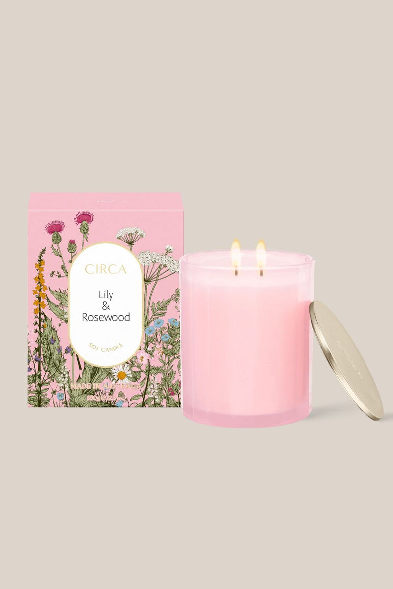 Circa Lily & Rosewood Candle 350g
