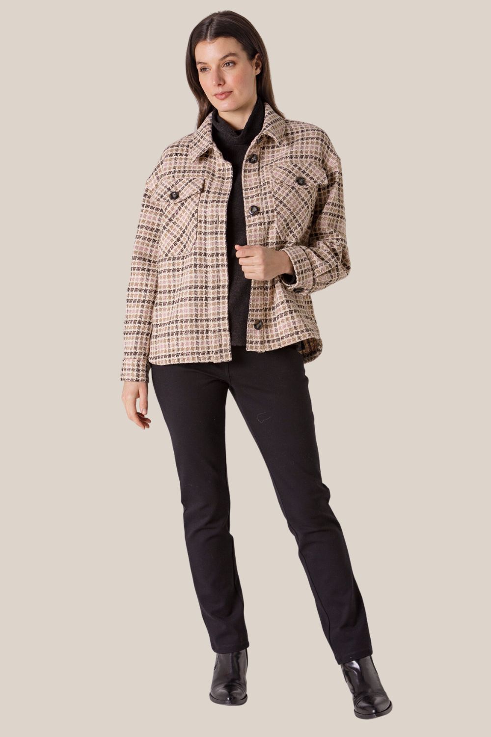 Yarra Trail Plaid Jacket