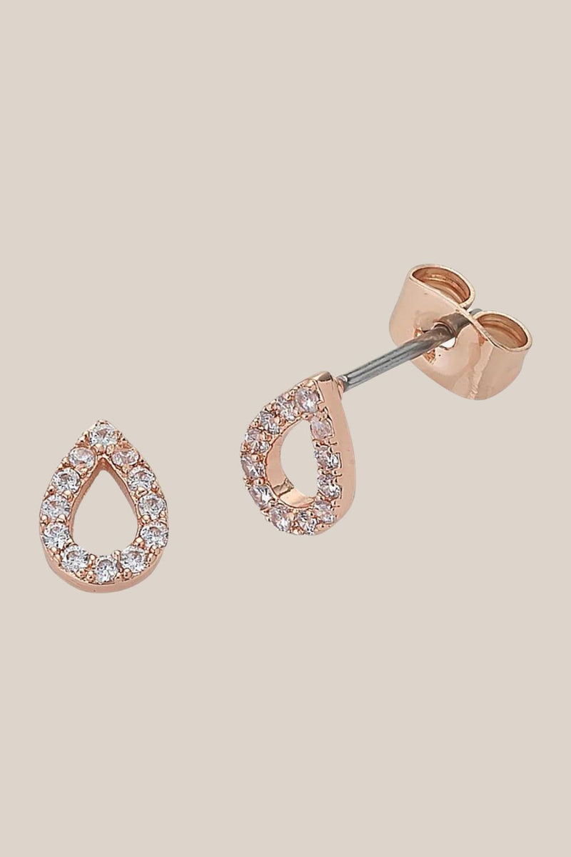 Liberte Petite Diamond Rose Gold Earring