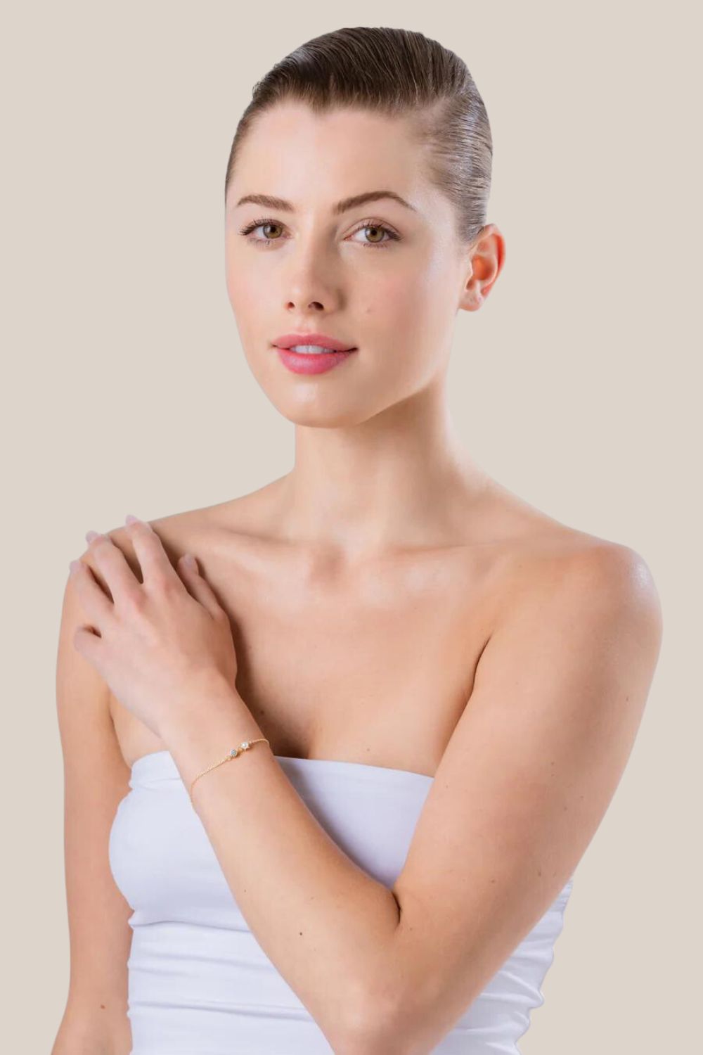 Liberte Alia Gold Pearl Bracelet