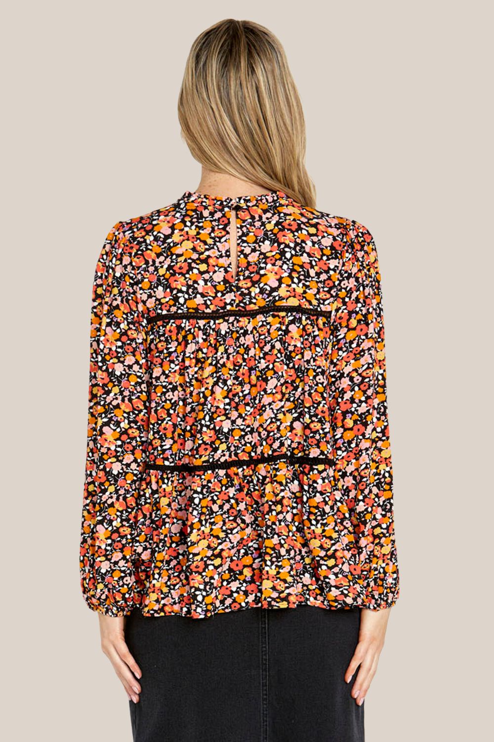 Sass Jemma High Neck Top