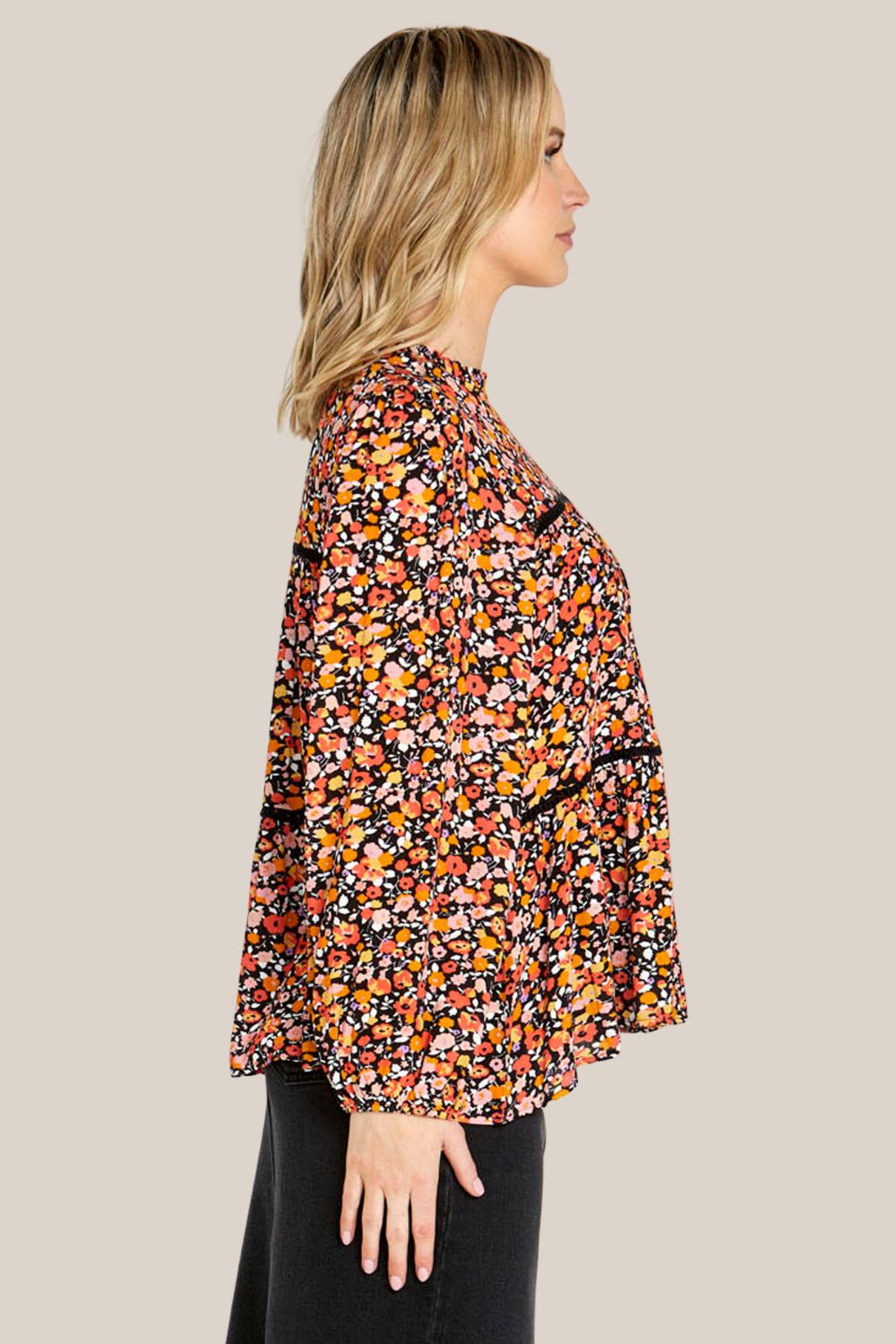 Sass Jemma High Neck Top