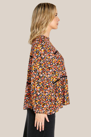 Sass Jemma High Neck Top