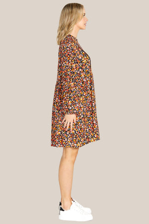 Sass Jemma Long Sleeve Mini Dress
