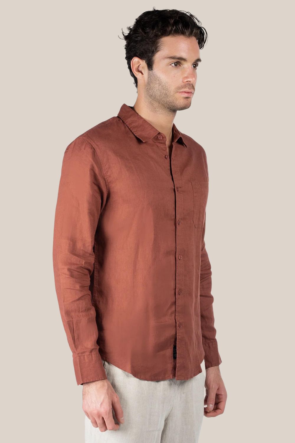 Coast Clothing Long Sleeve Linen Shirt