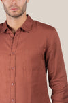 Coast Clothing Long Sleeve Linen Shirt