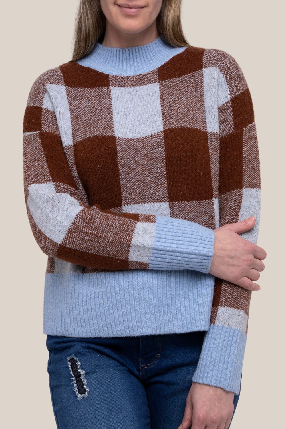 Ping Pong Check Pullover