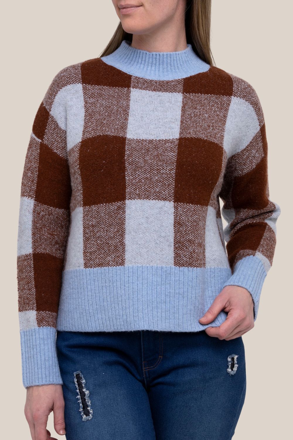 Ping Pong Check Pullover