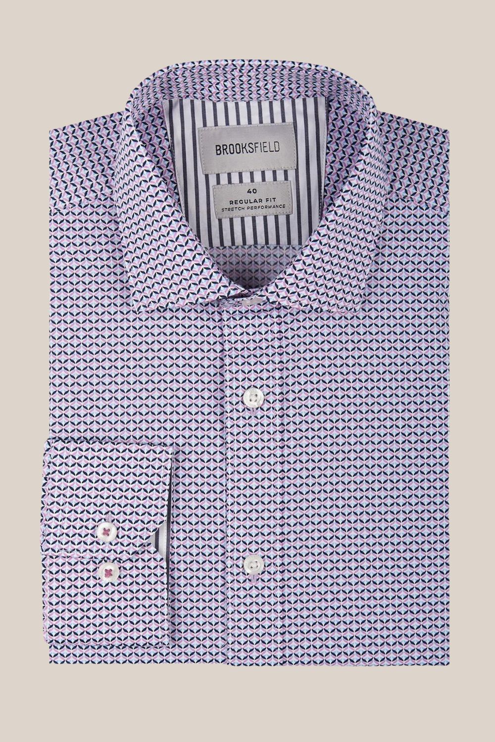 Brooksfield Stretch Performance Regular Fit Shirt