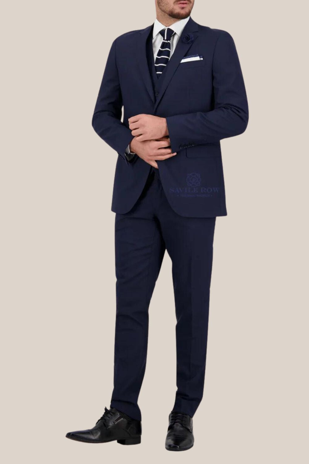 Saville Row Noah Survivor Suit Pants - B7
