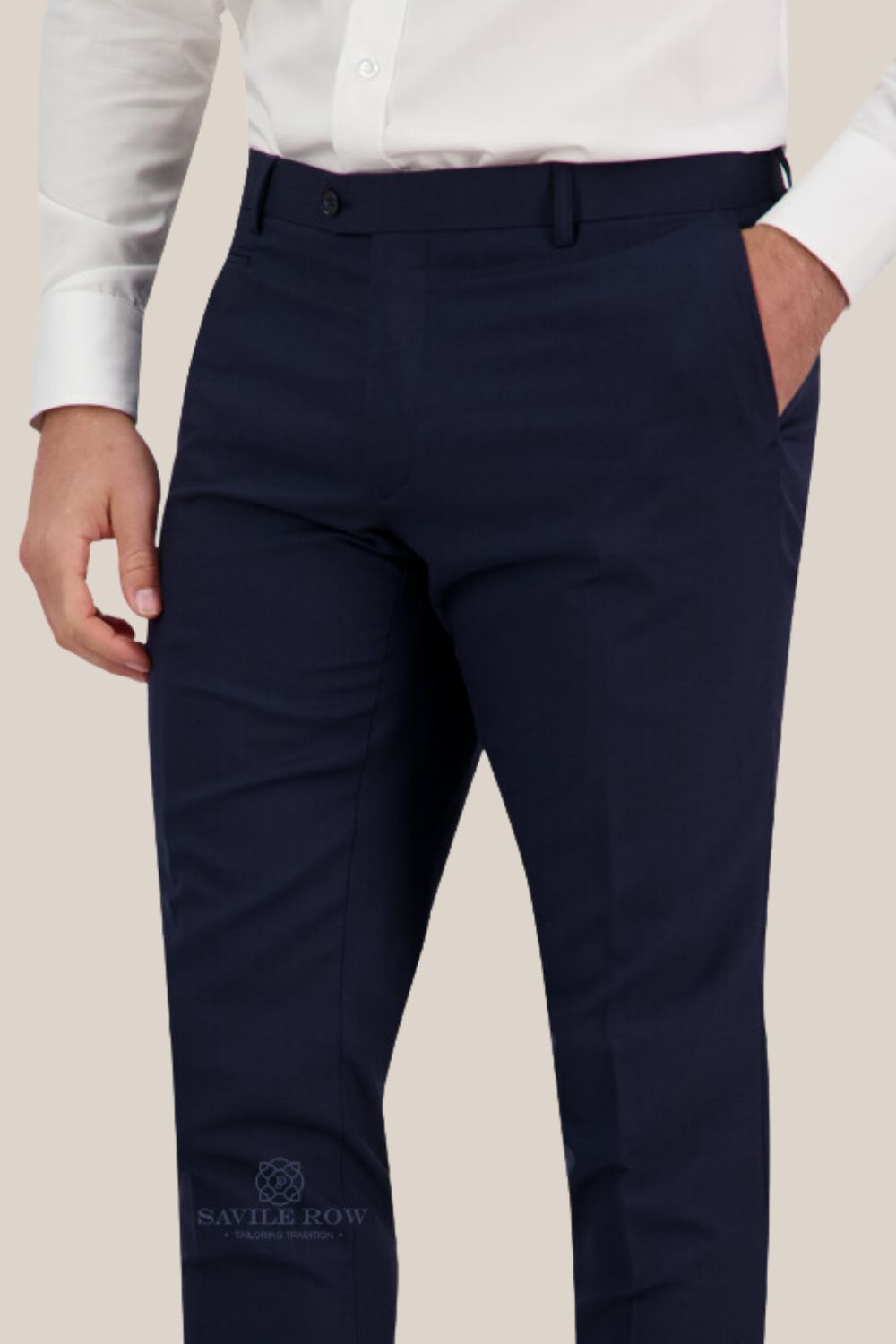 Saville Row Noah Survivor Suit Pants - B7