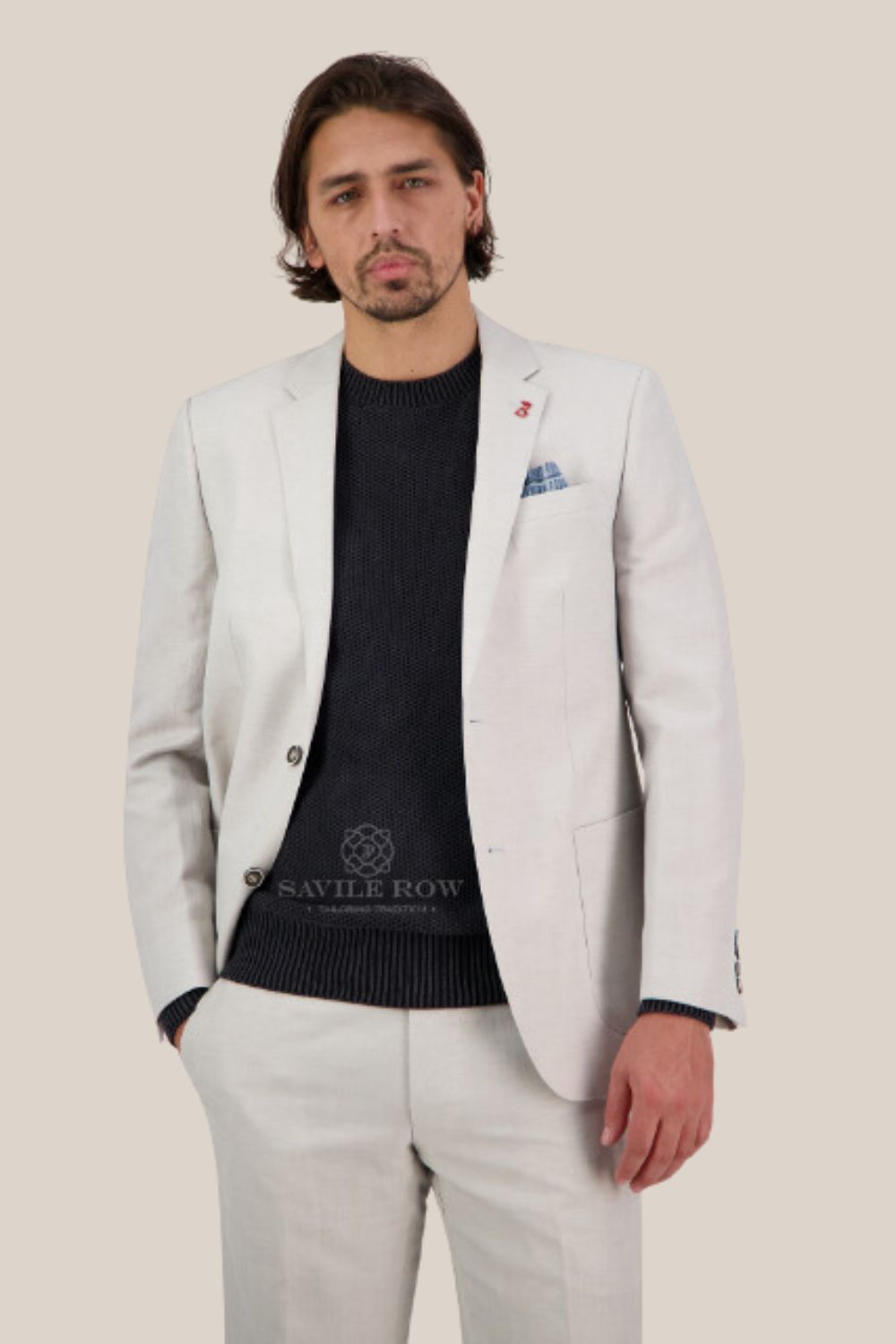 Saville Row Asher Linen Jacket - SL3