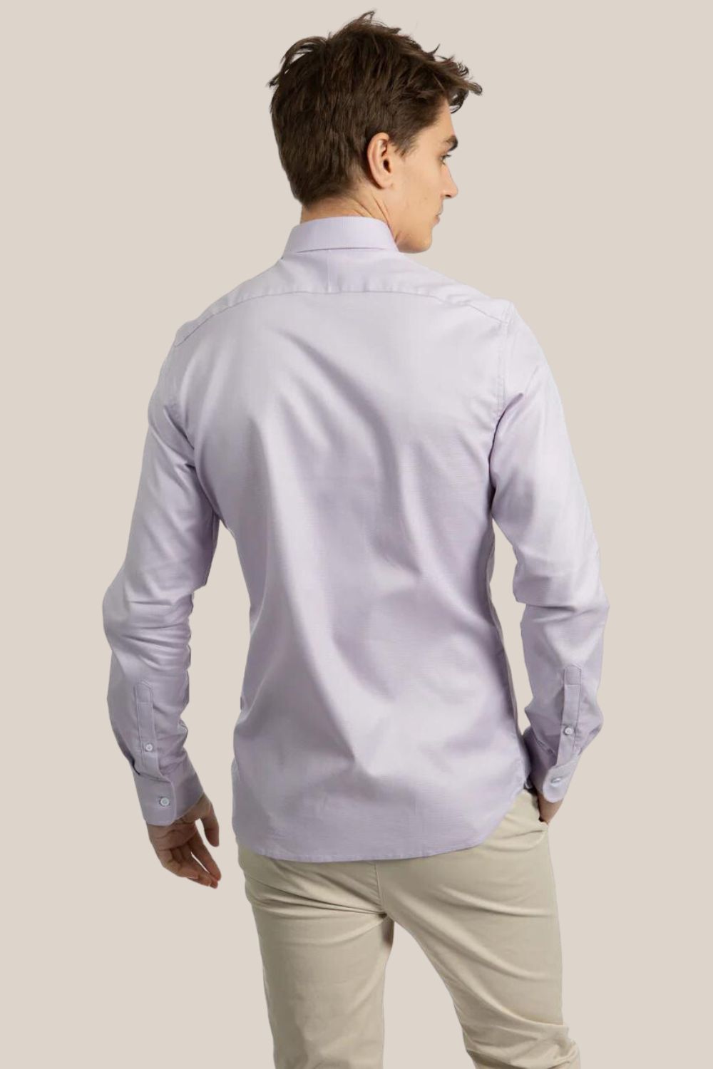 James Waffle Dress Shirt