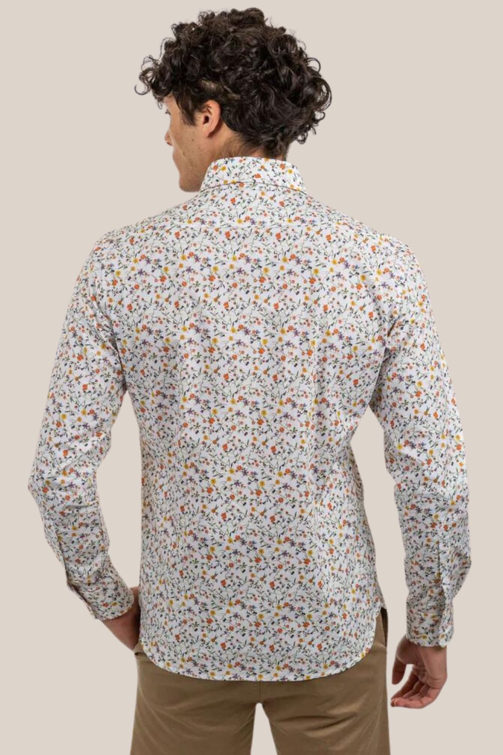 Twigs Poplin Dress Shirt