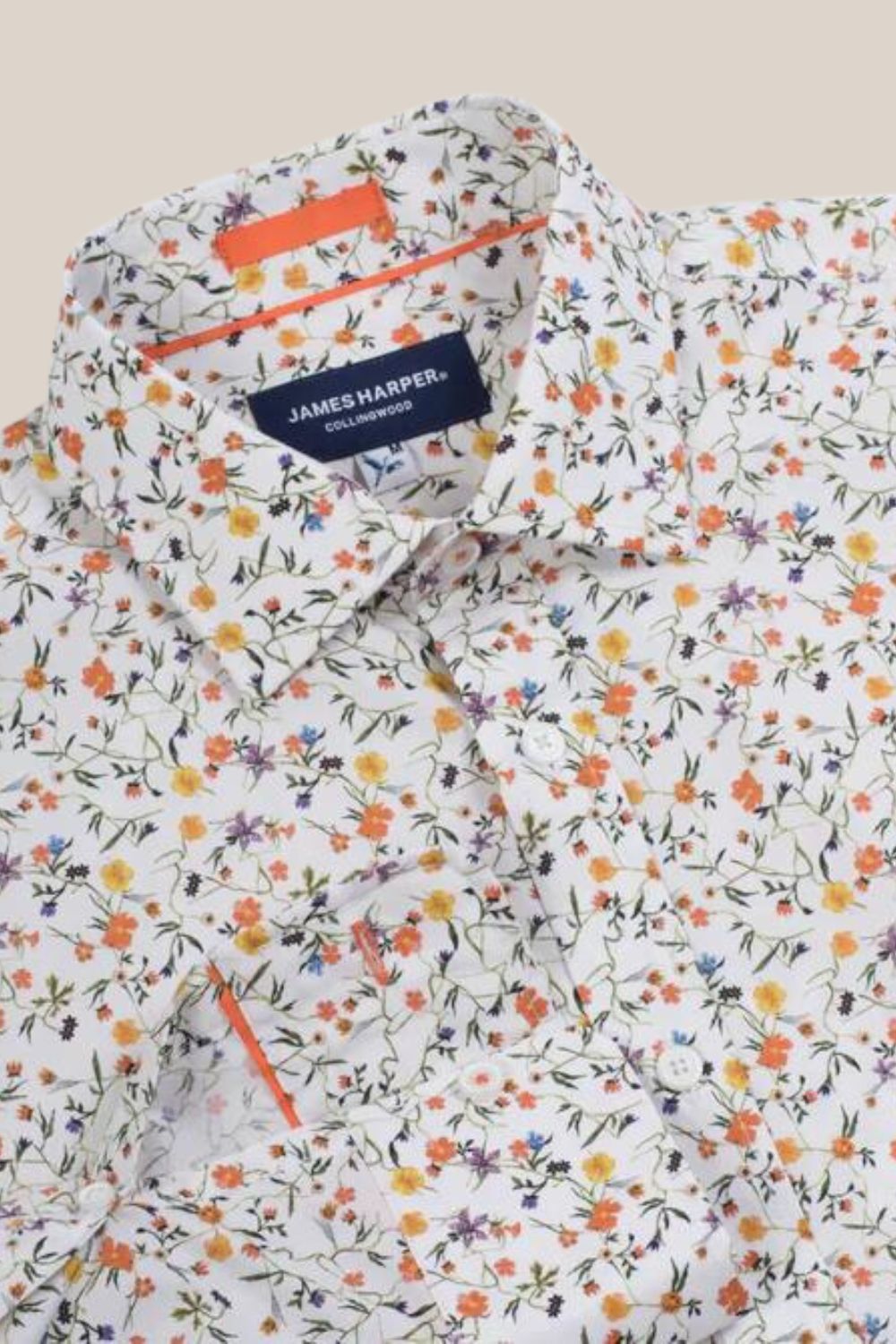 Twigs Poplin Dress Shirt