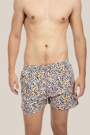 Oval Leaf Poplin Boxer Short