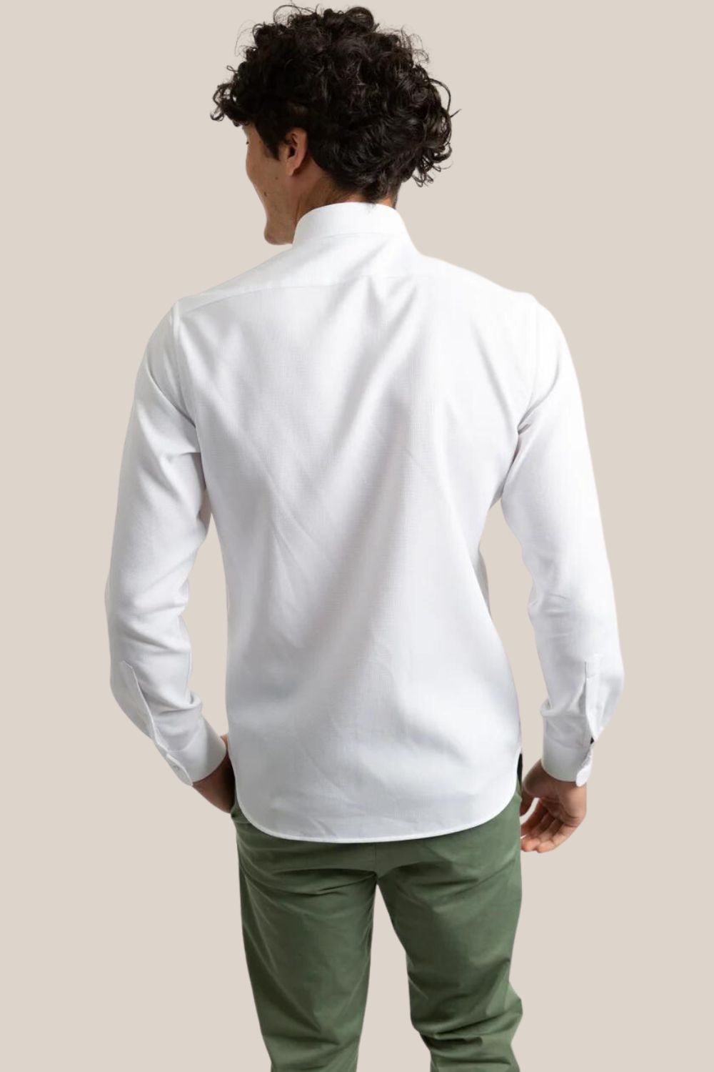 James Waffle Dress Shirt