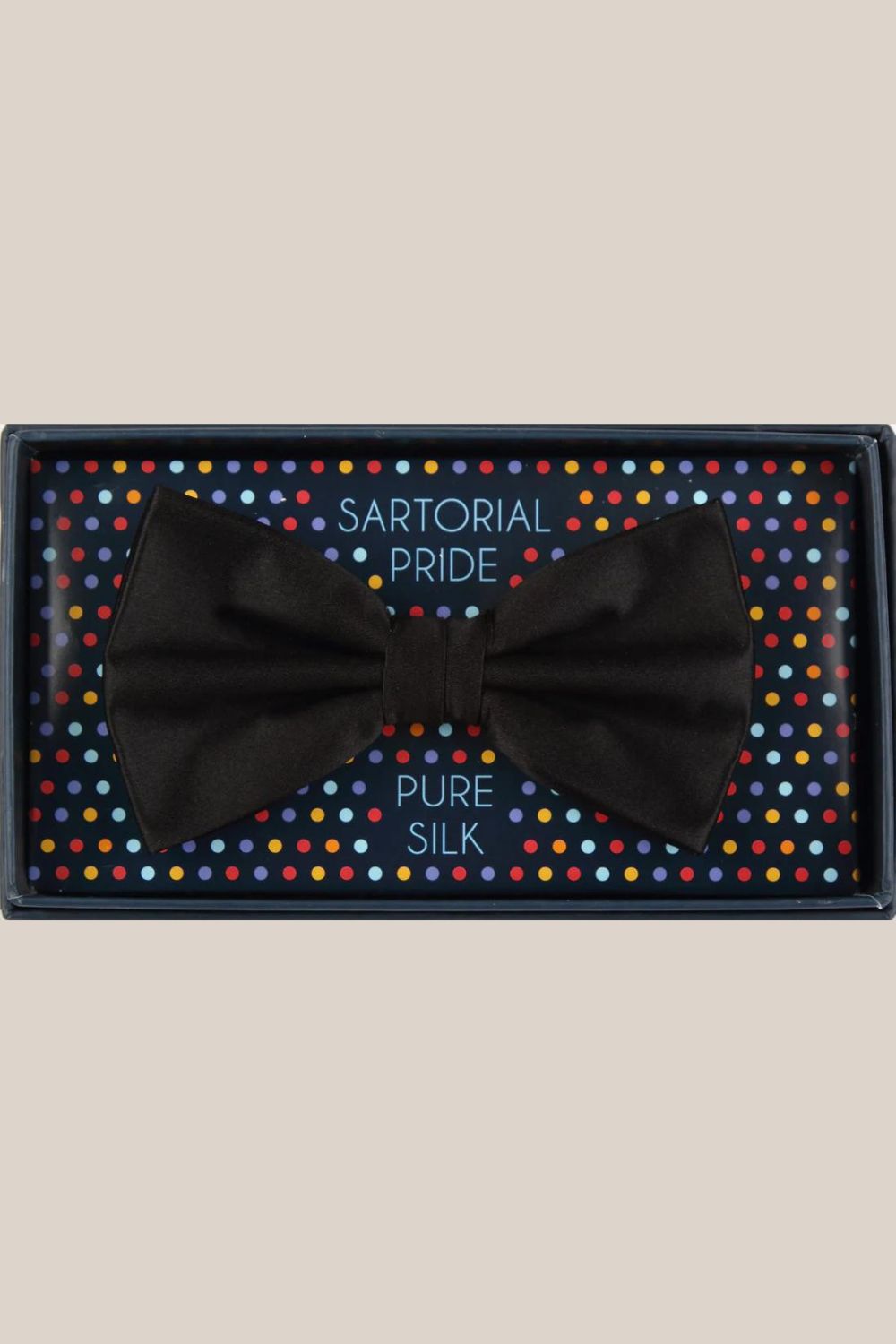 James Adelin Satin Microfibre Bow Tie