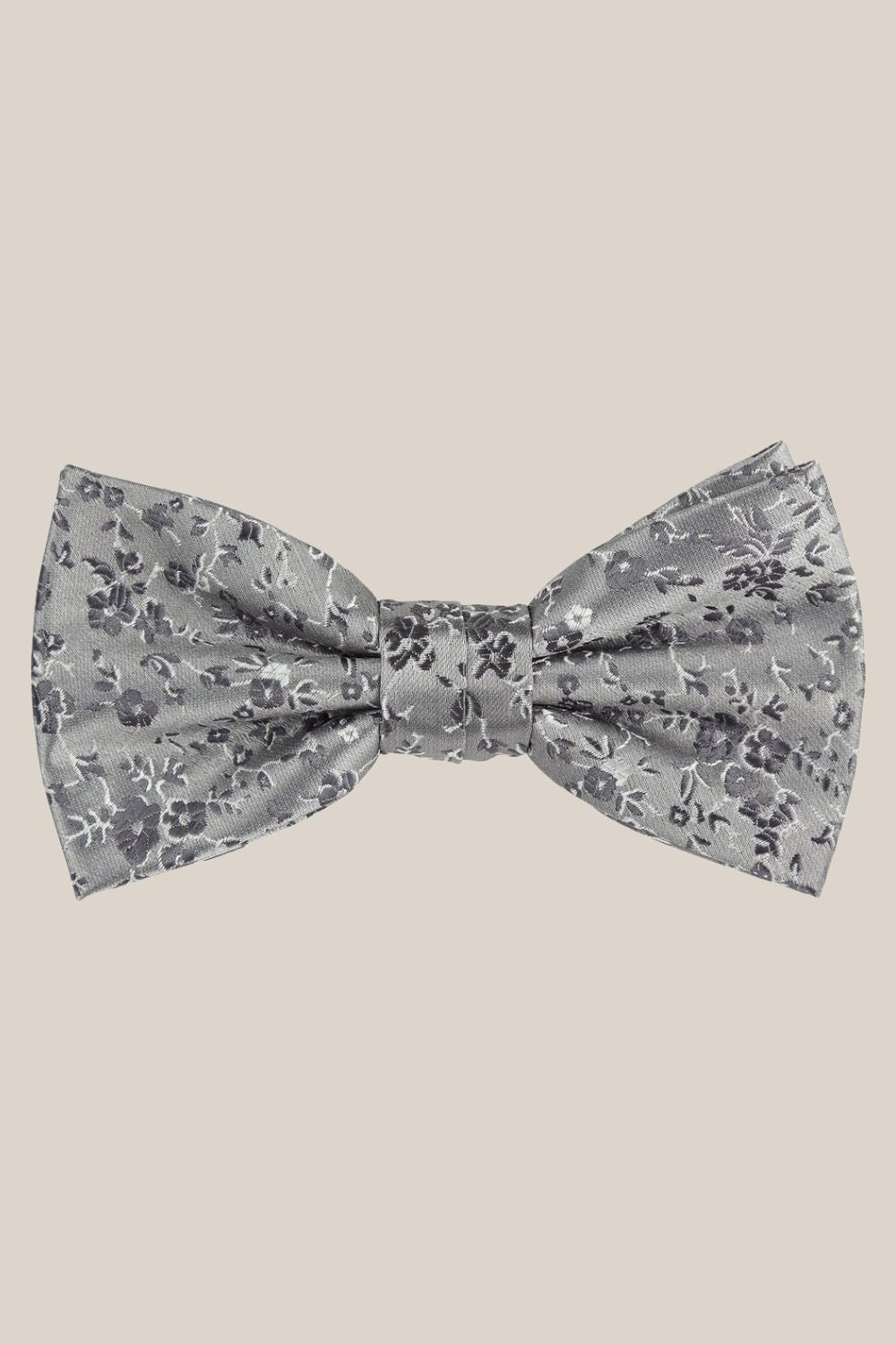 James Adelin Floral Microfibre Bow
