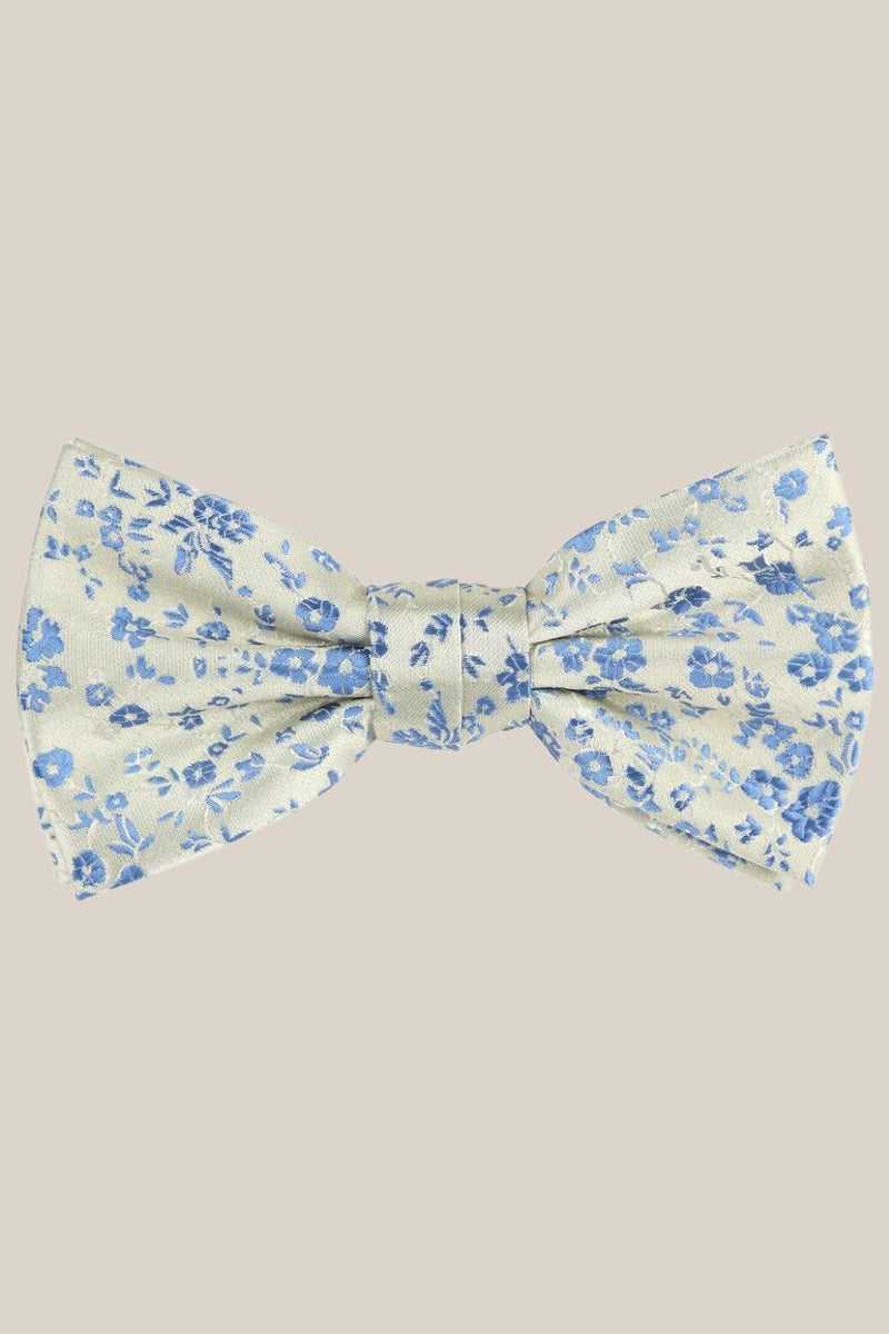 James Adelin Floral Microfibre Bow
