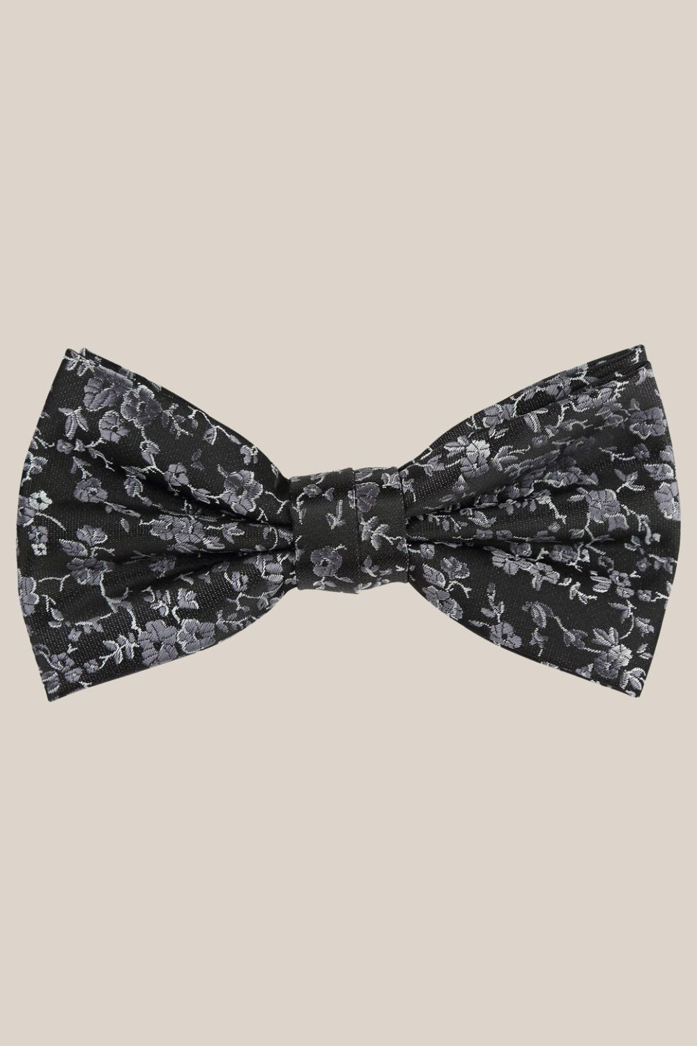 James Adelin Floral Microfibre Bow