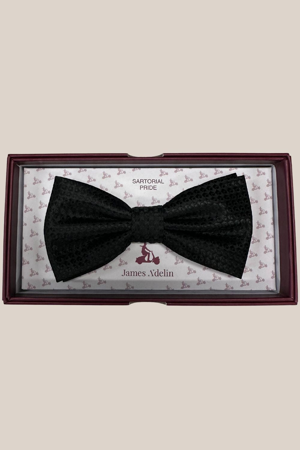 James Adelin Gingham Bow Tie Microfibre