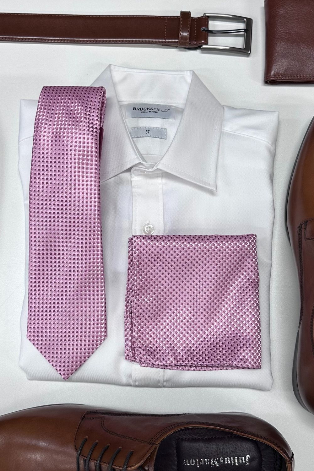 James Adelin Gingham Microfibre Hank