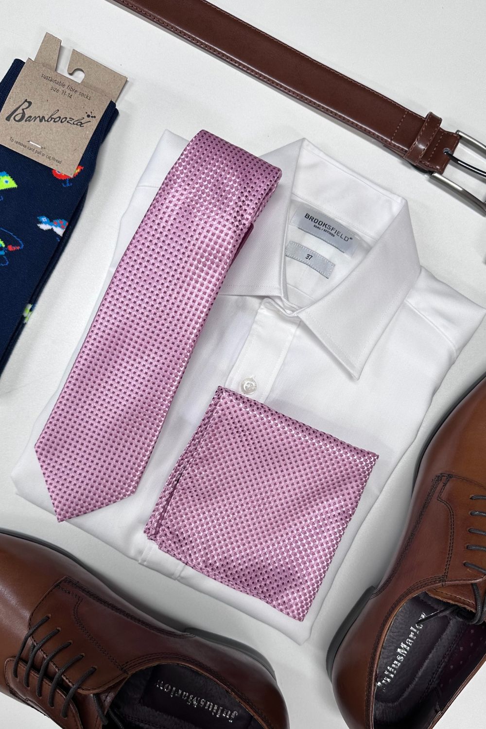 James Adelin Gingham Microfibre Hank