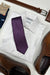 James Adelin Gingham Microfibre Tie