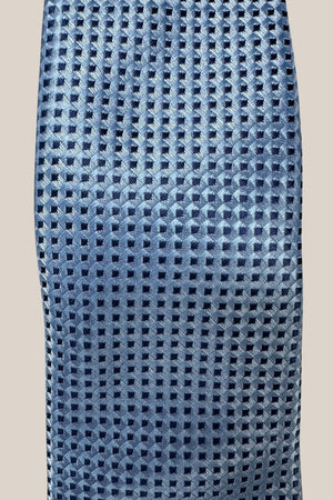 James Adelin Gingham Microfibre Tie