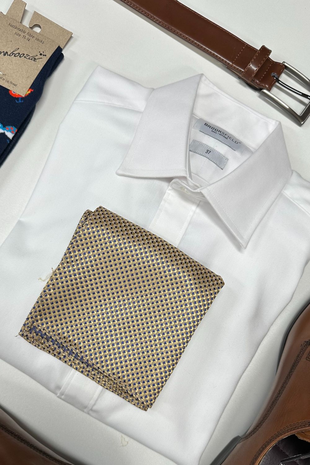 James Adelin Gingham Microfibre Hank